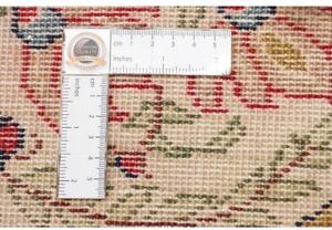Tappeto Ghom Stilizzato Beige Rosso Mattone 290x385 Cm