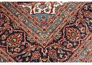 Tappeto Ardakan Medaglione Floreale Rosso Blu Scuro 246x360 Cm