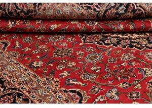 Tappeto Ardakan Medaglione Floreale Rosso Blu Scuro 290x410 Cm