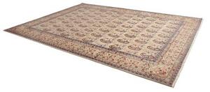 Tappeto Ghom Stilizzato Beige Rosso Mattone 290x385 Cm