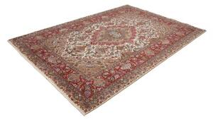 Tappeto Kashamr Zirkhaki Medaglione Floreale Rosso Beige 200x295 Cm