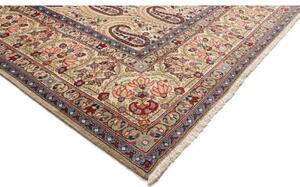 Tappeto Ghom Stilizzato Beige Rosso Mattone 290x385 Cm