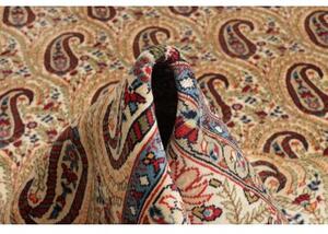 Tappeto Ghom Stilizzato Beige Rosso Mattone 290x385 Cm