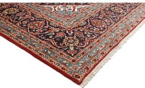 Tappeto Ardakan Medaglione Floreale Rosso Blu Scuro 246x360 Cm