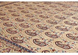 Tappeto Ghom Stilizzato Beige Rosso Mattone 290x385 Cm