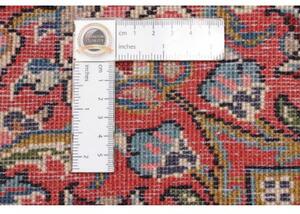 Tappeto Sarough Stilizzato Avorio Rosso Mattone 243x350 Cm