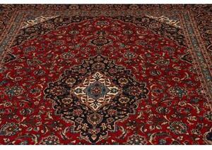 Tappeto Ardakan Medaglione Floreale Rosso Blu Scuro 250x334 Cm