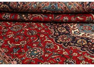 Tappeto Ardakan Medaglione Floreale Rosso Blu Scuro 250x334 Cm