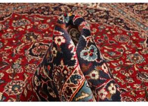 Tappeto Ardakan Medaglione Floreale Rosso Blu Scuro 243x363 Cm