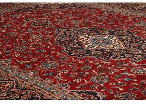 Tappeto Ardakan Medaglione Floreale Rosso Blu Scuro 250x334 Cm