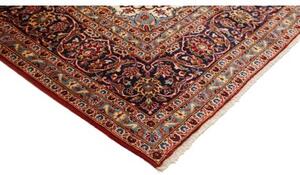 Tappeto Ardakan Medaglione Floreale Rosso Scuro Blu Notte 254x344 Cm