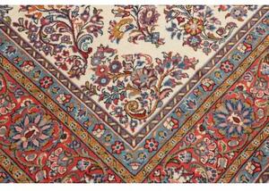 Tappeto Sarough Stilizzato Avorio Rosso Mattone 243x350 Cm