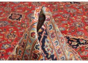 Tappeto Ardakan Medaglione Floreale Rosso Blu Scuro 250x365 Cm