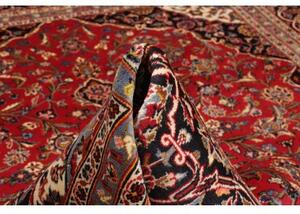 Tappeto Ardakan Medaglione Floreale Rosso Blu Scuro 297x427 Cm