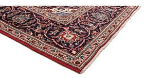 Tappeto Ardakan Medaglione Floreale Rosso Blu Scuro 246x345 Cm