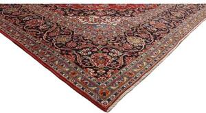 Tappeto Ardakan Medaglione Floreale Rosso Blu Scuro 297x427 Cm