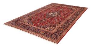 Tappeto Ardakan Medaglione Floreale Rosso Blu Scuro 197x305 Cm
