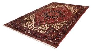 Tappeto Gorawan Stilizzato Rosso Mattone Crema 205x296 Cm