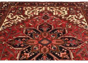Tappeto Gorawan Stilizzato Rosso Mattone Crema 205x296 Cm