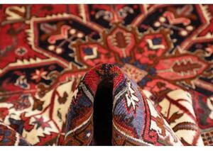 Tappeto Gorawan Stilizzato Rosso Mattone Crema 205x296 Cm