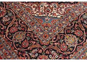 Tappeto Ardakan Medaglione Floreale Rosso Blu Scuro 297x427 Cm