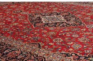 Tappeto Ardakan Medaglione Floreale Rosso Blu Scuro 297x427 Cm