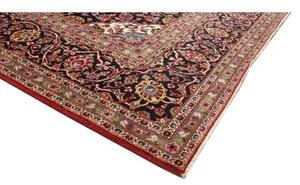 Tappeto Ardakan Medaglione Floreale Rosso Blu Scuro 248x350 Cm