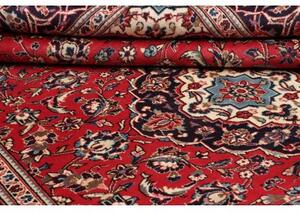 Tappeto Ardakan Medaglione Floreale Rosso Blu Scuro 246x345 Cm