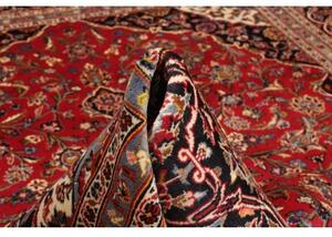 Tappeto Ardakan Medaglione Floreale Rosso Blu Scuro 244x360 Cm