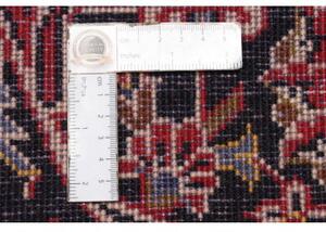 Tappeto Ardakan Medaglione Floreale Rosso Blu Scuro 300x400 Cm