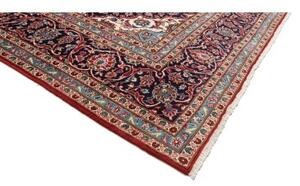 Tappeto Ardakan Medaglione Floreale Rosso Blu Scuro 248x347 Cm