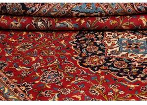 Tappeto Ardakan Medaglione Floreale Rosso Blu Scuro 250x357 Cm