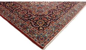Tappeto Ardakan Medaglione Floreale Rosso Blu Scuro 297x402 Cm