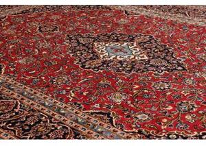 Tappeto Ardakan Medaglione Floreale Rosso Blu Scuro 245x360 Cm