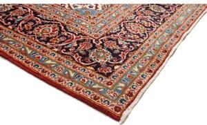 Tappeto Ardakan Medaglione Floreale Rosso Blu Scuro 250x357 Cm