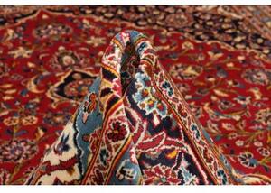 Tappeto Ardakan Medaglione Floreale Rosso Blu Scuro 250x357 Cm