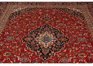 Tappeto Ardakan Medaglione Floreale Rosso Blu Scuro 250x357 Cm