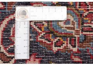 Tappeto Ardakan Medaglione Floreale Rosso Blu Scuro 248x347 Cm