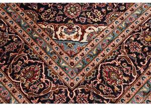 Tappeto Ardakan Medaglione Floreale Rosso Blu Scuro 245x360 Cm