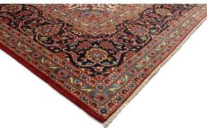 Tappeto Ardakan Medaglione Floreale Rosso Blu Scuro 300x394 Cm
