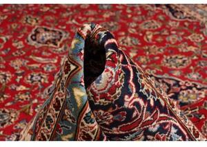 Tappeto Ardakan Medaglione Floreale Rosso Blu Scuro 248x347 Cm