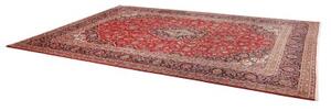 Tappeto Ardakan Medaglione Floreale Rosso Blu Scuro 295x400 Cm