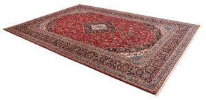 Tappeto Ardakan Medaglione Floreale Rosso Blu Scuro 247x354 Cm