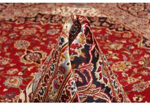 Tappeto Ardakan Medaglione Floreale Rosso Blu Scuro 247x354 Cm