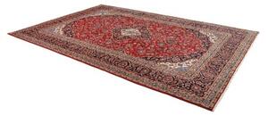 Tappeto Ardakan Medaglione Floreale Rosso Blu Scuro 244x365 Cm