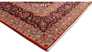 Tappeto Ardakan Medaglione Floreale Rosso Blu Scuro 250x360 Cm