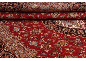 Tappeto Ardakan Medaglione Floreale Rosso Blu Scuro 245x355 Cm