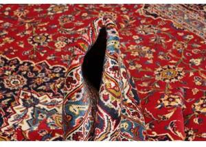 Tappeto Ardakan Medaglione Floreale Rosso Blu Scuro 305x405 Cm