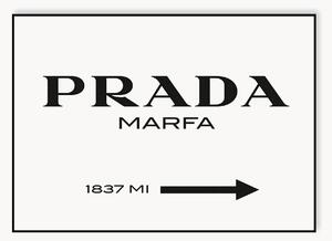 Poster incorniciato Prada
