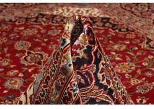 Tappeto Ardakan Medaglione Floreale Rosso Blu Scuro 243x355 Cm